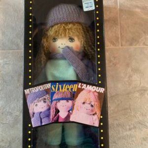 Vintage 1983 Cover Girls Doll by JRL Toys Original Box Metropolitan #1220